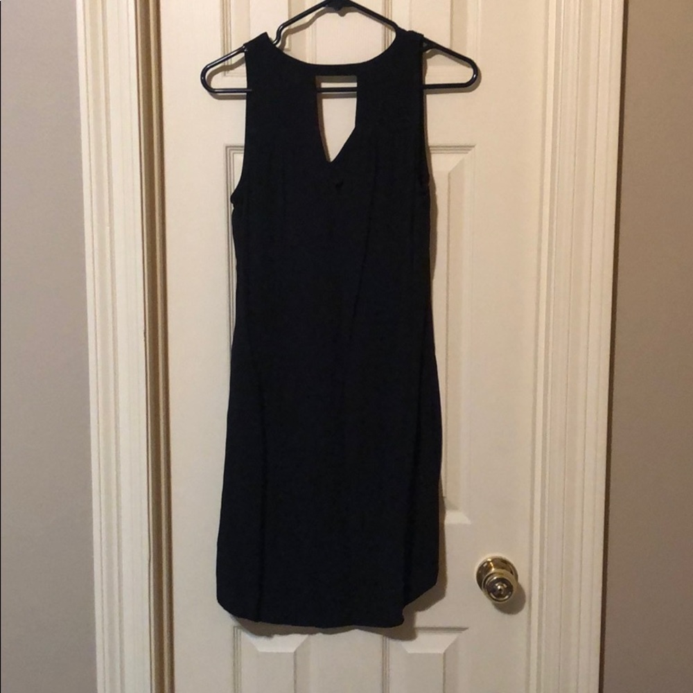 Casual black dress